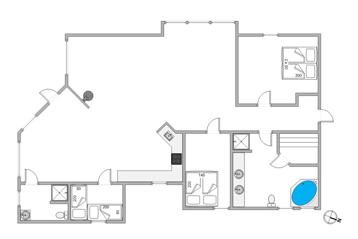 Ferienhaus E4370 in Tingodden 5, Årgab - Bild #13