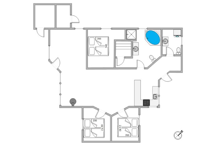 Ferienhaus E4384 in Tingodden 247, Årgab - Bild #13
