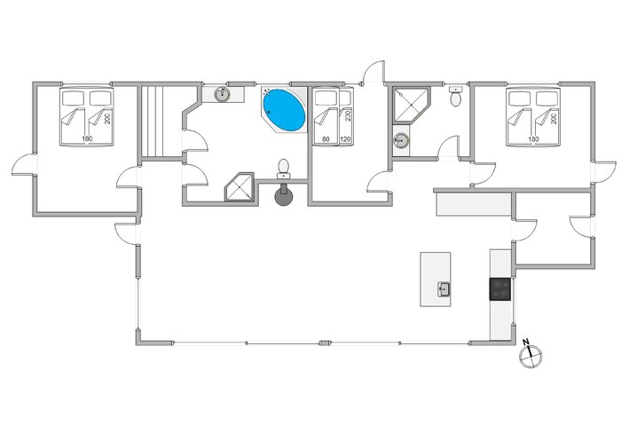 Ferienhaus E4386 in Tingodden 244, Årgab - Bild #13