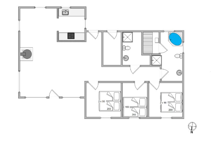 Sommerhus E4389 på Mettes Bjerg 22, Årgab - Billede #13