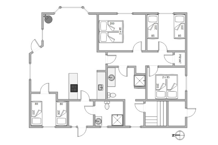 Ferienhaus E4390 in Tingodden 278, Årgab - Bild #13