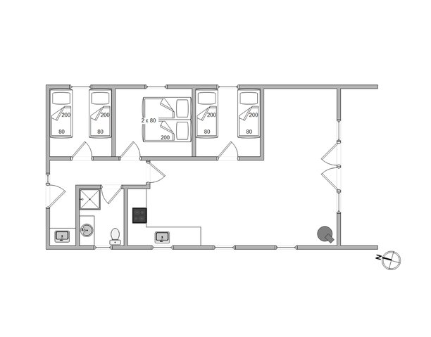 Ferienhaus E4400 in Karen Brands Vej 103, Årgab - Bild #13