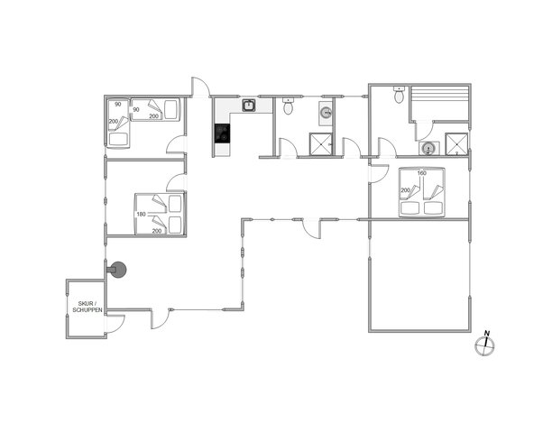 Ferienhaus E4401 in Karen Brands Vej 205, Årgab - Bild #13