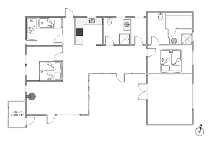 Ferienhaus E4401 in Karen Brands Vej 205, Årgab - Bild #13