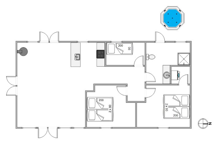 Sommerhus E4454 på Karen Brands Vej 187, Årgab - Billede #5