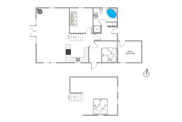Ferienhaus E4466 in Karen Brands Vej 93, Årgab - Bild #13