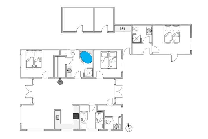 Ferienhaus E4481 in Tingodden 277, Årgab - Bild #5