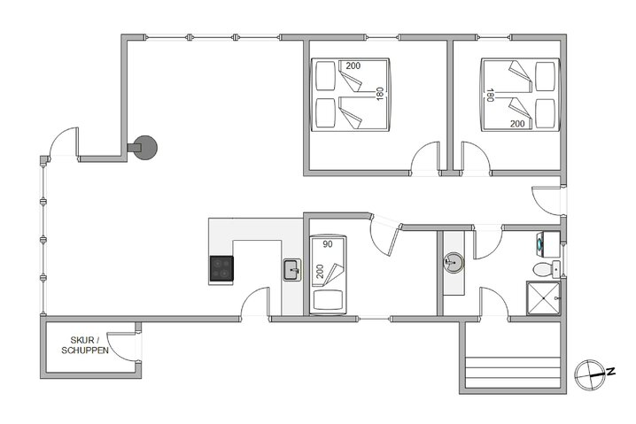 Ferienhaus E4490 in Karen Brands Vej 134, Årgab - Bild #13