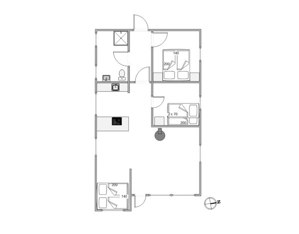 Ferienhaus E4512 in Tingodden 515, Årgab - Bild #13