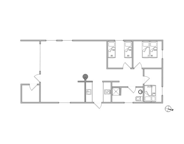 Ferienhaus E4517 in Granvej 19, Årgab - Bild #13