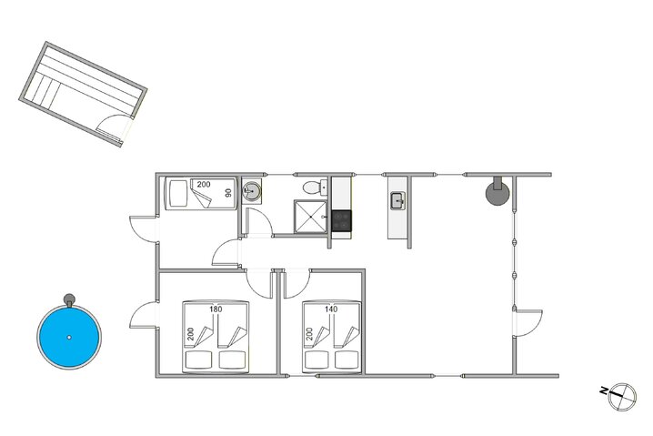 Ferienhaus E4518 in Tingodden 13, Årgab - Bild #13