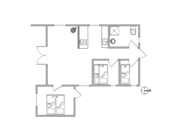 Ferienhaus E4519 in Tingodden 98, Årgab - Bild #13