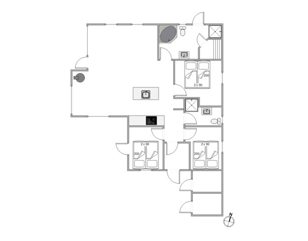 Ferienhaus E4531 in Tingodden 111, Årgab - Bild #13