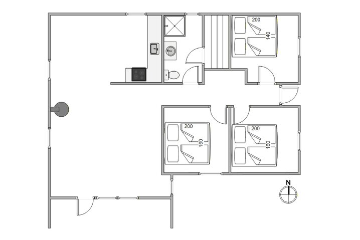 Ferienhaus E4534 in Karen Brands Vej 139, Årgab - Bild #13