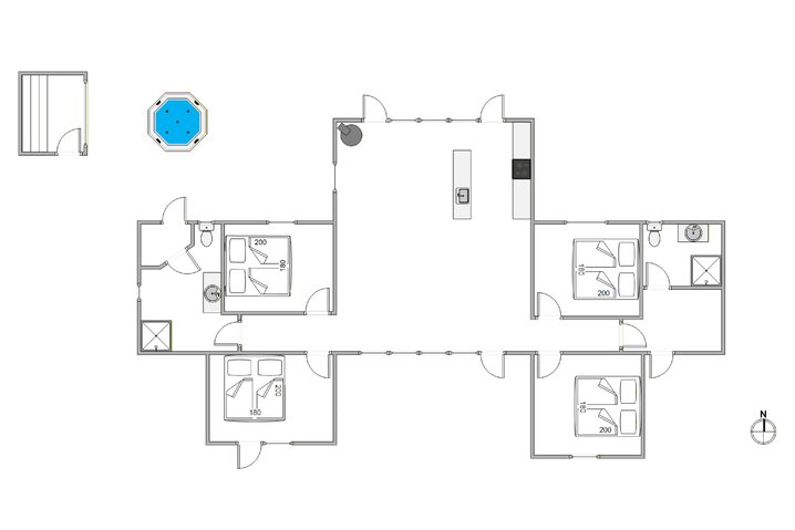 Ferienhaus E4614 in Mettes Bjerg 1A, Årgab - Bild #13
