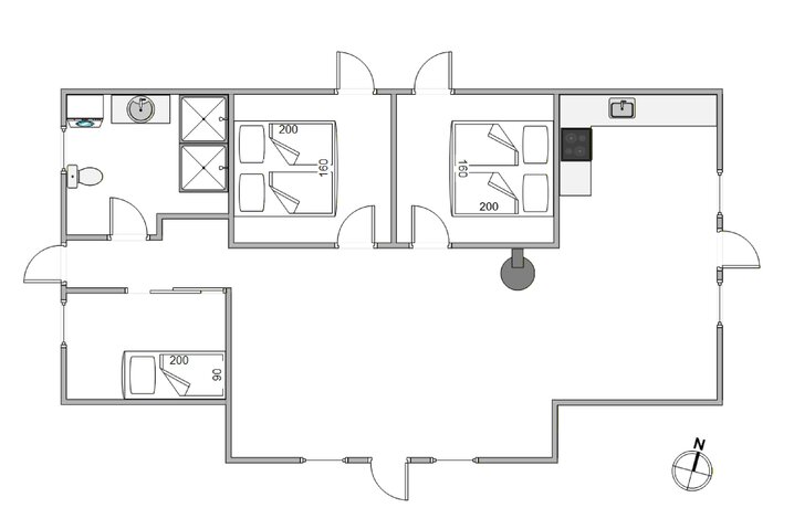 Ferienhaus E4620 in Granvej 53, Årgab - Bild #5