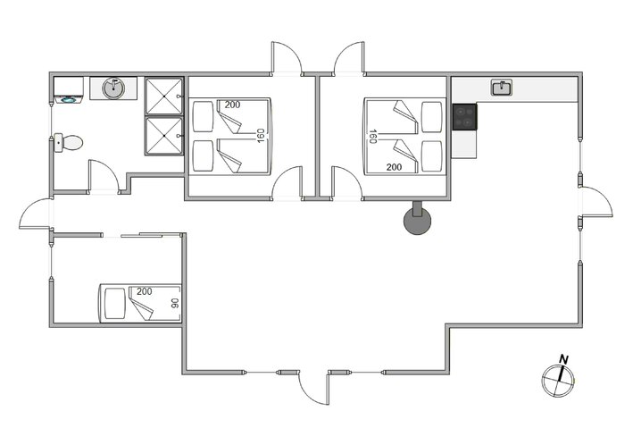 Ferienhaus E4620 in Granvej 53, Årgab - Bild #5