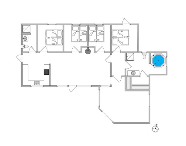 Ferienhaus E4623 in Granvej 46, Årgab - Bild #13