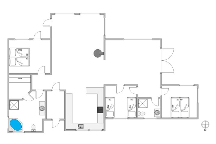 Sommerhus E4666 på Mettes Bjerg 33, Årgab - Billede #5