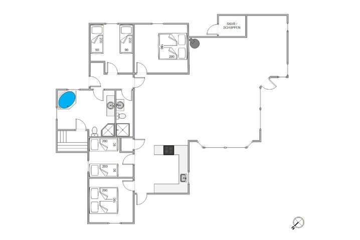 Ferienhaus E4667 in Tingodden 90B, Årgab - Bild #13
