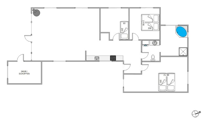 Ferienhaus E4707 in Tingodden 256, Årgab - Bild #13