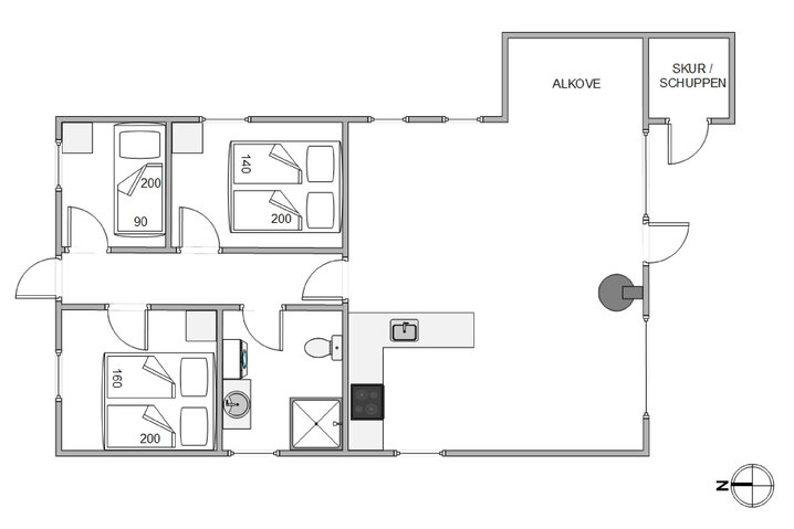 Ferienhaus E4719 in Tingodden 367, Årgab - Bild #13