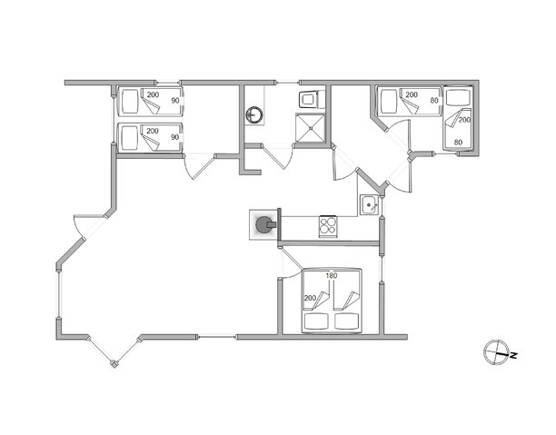 Ferienhaus E4734 in Karen Brands Vej 153, Årgab - Bild #13