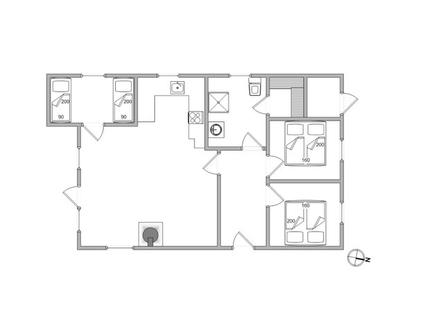 Ferienhaus E4736 in Tingodden 333, Årgab - Bild #13