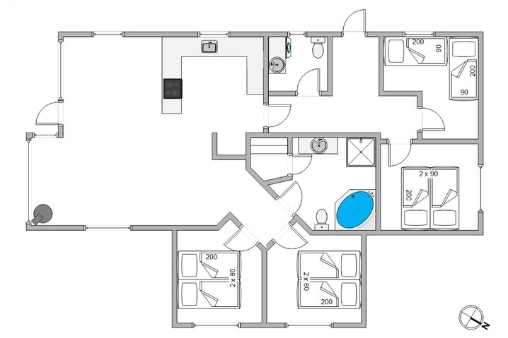 Ferienhaus E4752 in Tingodden 178, Årgab - Bild #13