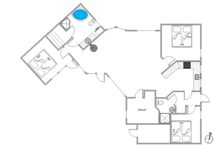 Ferienhaus E4781 in Mettes Bjerg 12, Årgab - Bild #13