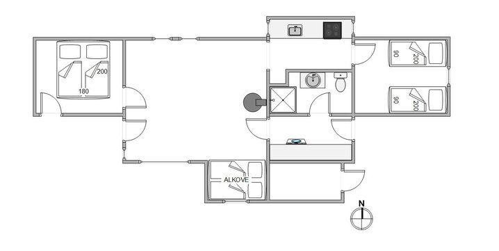 Ferienhaus E4825 in Tingodden 361, Årgab - Bild #13