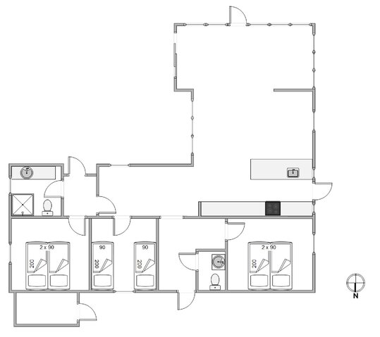 Ferienhaus E4884 in Karen Brands Vej 189, Årgab - Bild #13