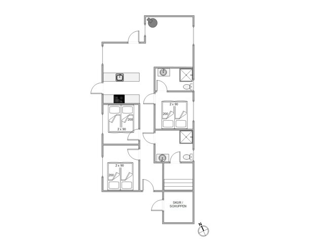 Ferienhaus E4894 in Tingodden 311, Årgab - Bild #13