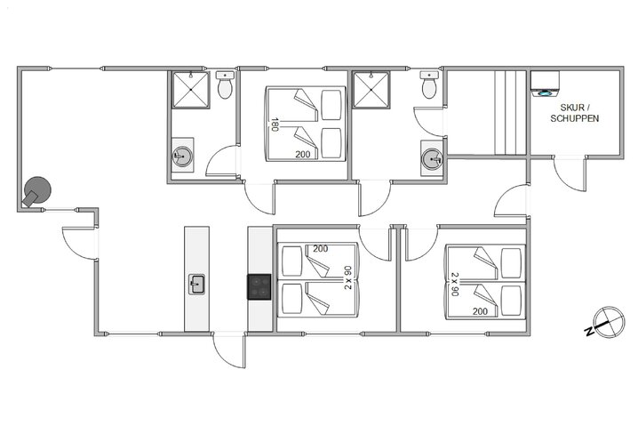 Ferienhaus E4894 in Tingodden 311, Årgab - Bild #13