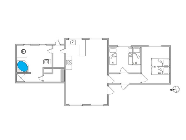Ferienhaus E4900 in Tingodden 245, Årgab - Bild #13