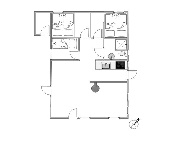 Ferienhaus E4920 in Tingodden 193, Årgab - Bild #13