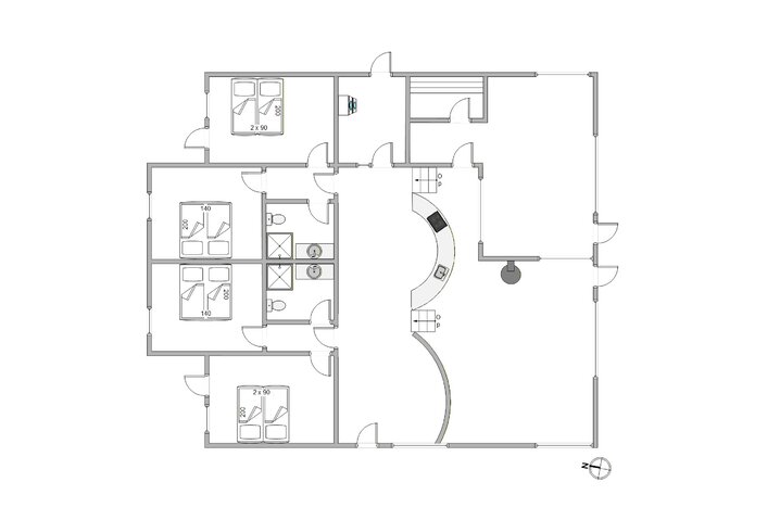 Ferienhaus E4976 in Tingodden 391, Årgab - Bild #13