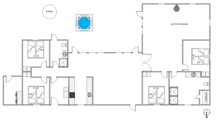 Ferienhaus E4992 in Tingodden 313 D, Årgab - Bild #13