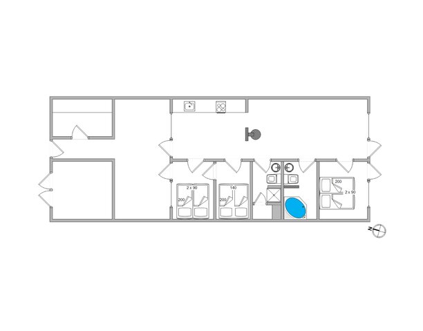 Ferienhaus F4009 in Slusen 36, Hvide Sande - Bild #13