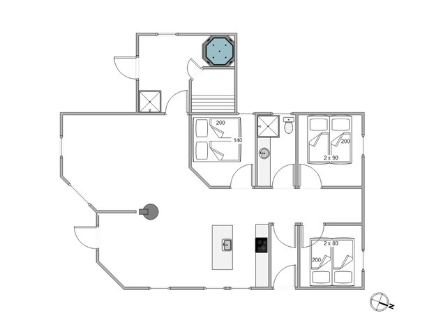 Ferienhaus F4027 in Søndergade 68, Hvide Sande - Bild #13