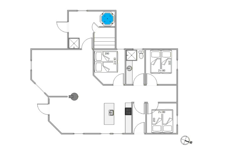 Holiday home F4027 at Søndergade 68, Hvide Sande - Picture #5