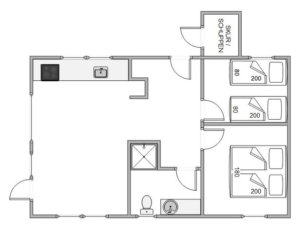 Ferienhaus F4055 in Langsand 147, Hvide Sande - Bild #13