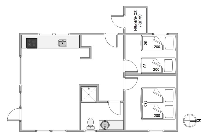 Ferienhaus F4055 in Langsand 147, Hvide Sande - Bild #5