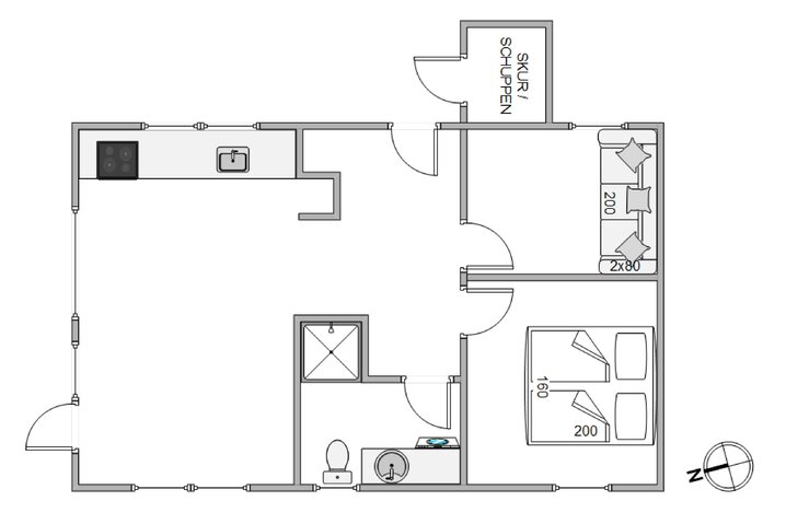 Sommerhus F4156 på Langsand 151, Hvide Sande - Billede #13