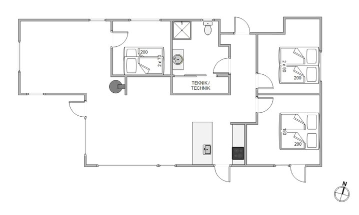 Ferienhaus F4176 in Dakotavej 41A, Hvide Sande - Bild #13