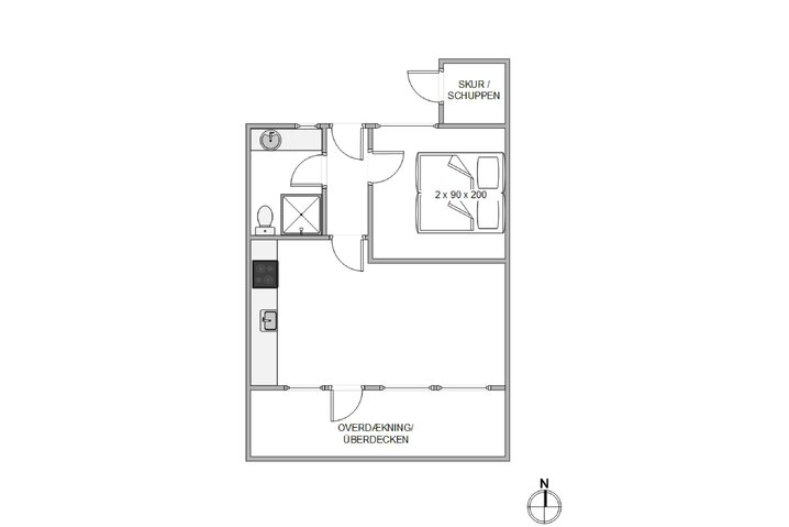 Ferienhaus F4223 in Langsand 184 1. sal, Hvide Sande - Bild #5