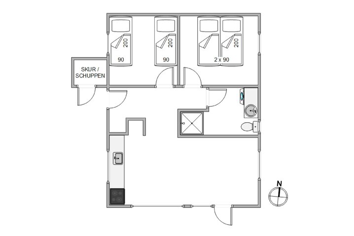 Sommerhus F4283 på Langsand 216, Hvide Sande - Billede #13