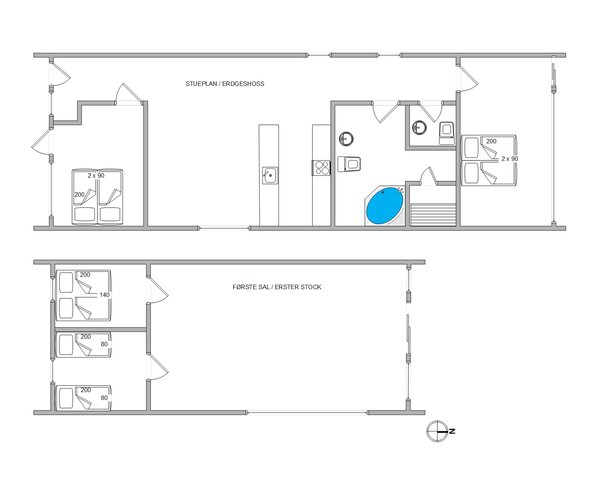 Ferienhaus F4314 in Æ Gammel Havn 51 Båd 1, Hvide Sande - Bild #13