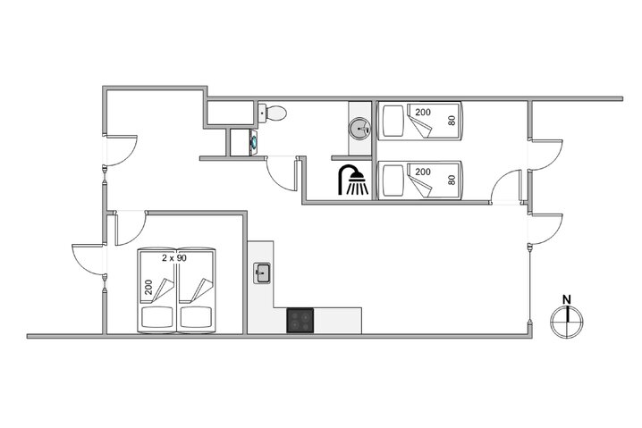 Ferienhaus F4316 in Mamrelund 6. 1. C, Hvide Sande - Bild #5