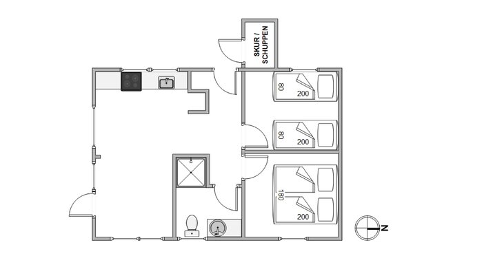 Ferienhaus F4320 in Langsand 230, Hvide Sande - Bild #13